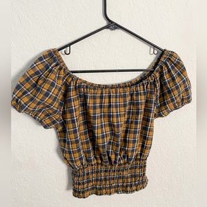#4 W TOP - super cute cropped blouse to wear out with friends!!